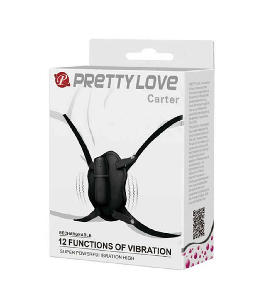 PRETTY LOVE - STRAP ON WITH CARTER VIBRATING BULLET