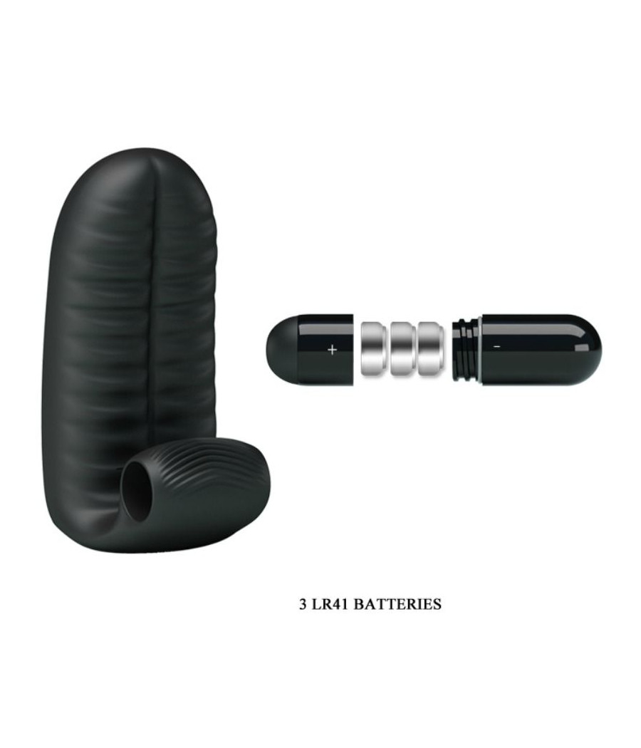 PRETTY LOVE - ABBOTT DITALE STIMOLATORE NERO