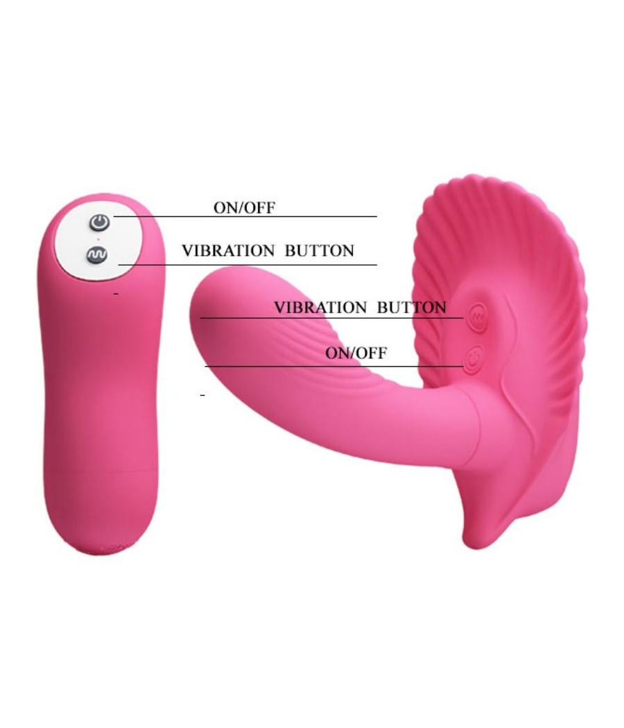 PRETTY LOVE - REMOTE CONTROL STIMULATING SHELL