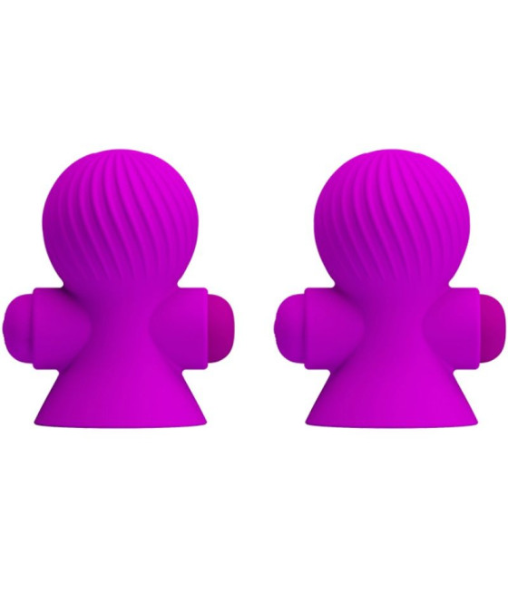 PRETTY LOVE - NIPPLE STIMULATORS 12M LILAC VIBRATION