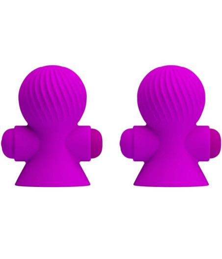 PRETTY LOVE - NIPPLE STIMULATORS 12M LILAC VIBRATION