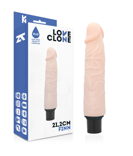 LOVECLONE - VIBRATEUR AUTOLUBRIFIANT FINN 21.2 CM -O- 3.8 CM