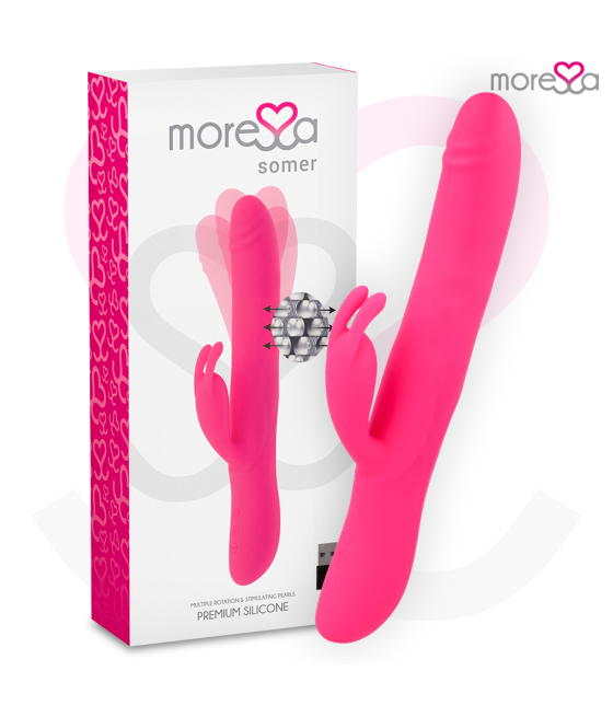 MORESSA - VIBRADOR PREMIUM SOMER COM ROTAO MÚLTIPLA