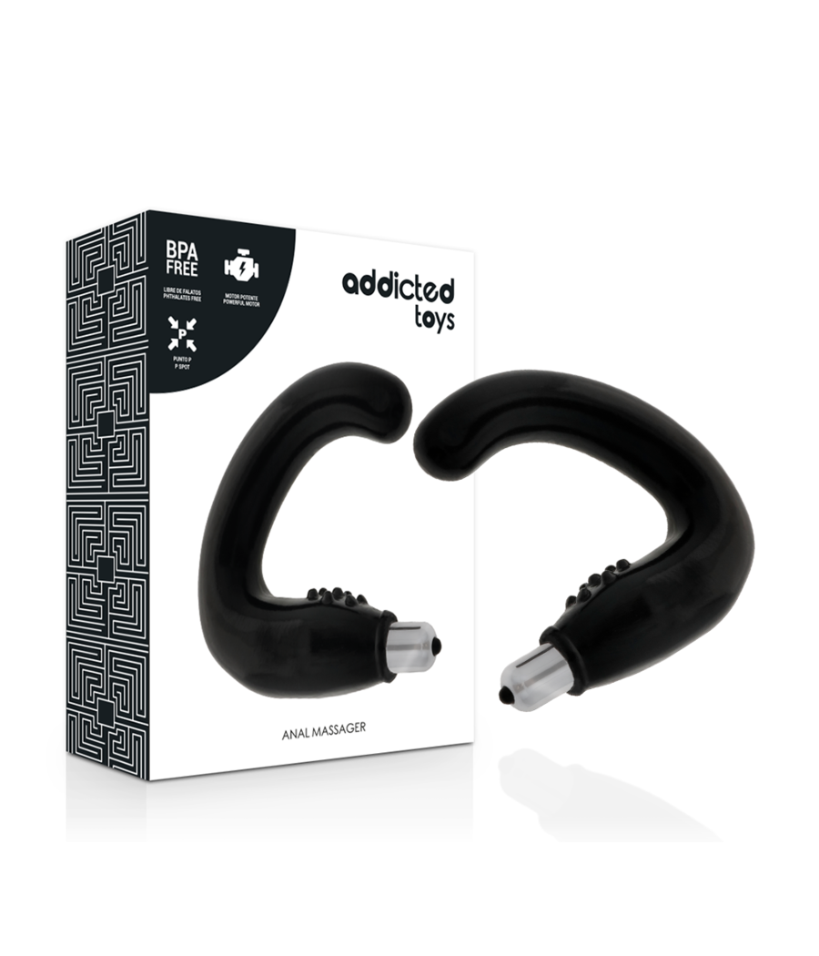 ADDICTED TOYS - ANAL MASSAGER NEGRO