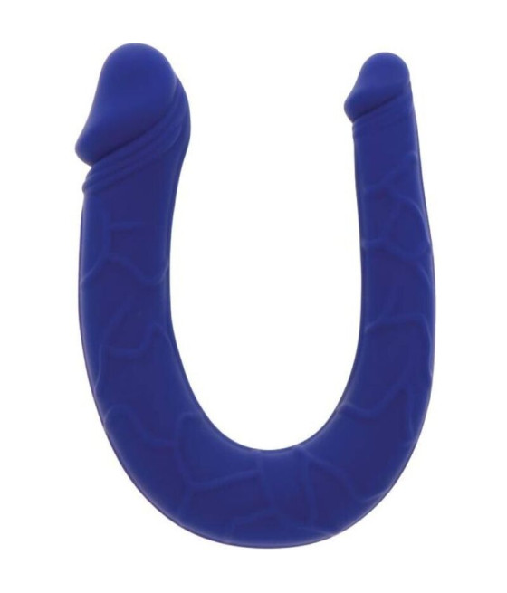 GET REAL - MINI DOPPIO DONG BLU REALISTICO