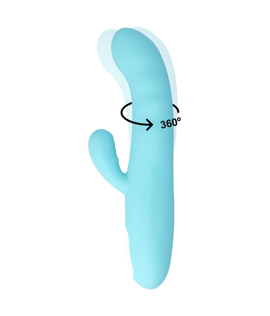 MIA - EIFFEL VIBRADOR ROTADOR AZUL TURQUESA