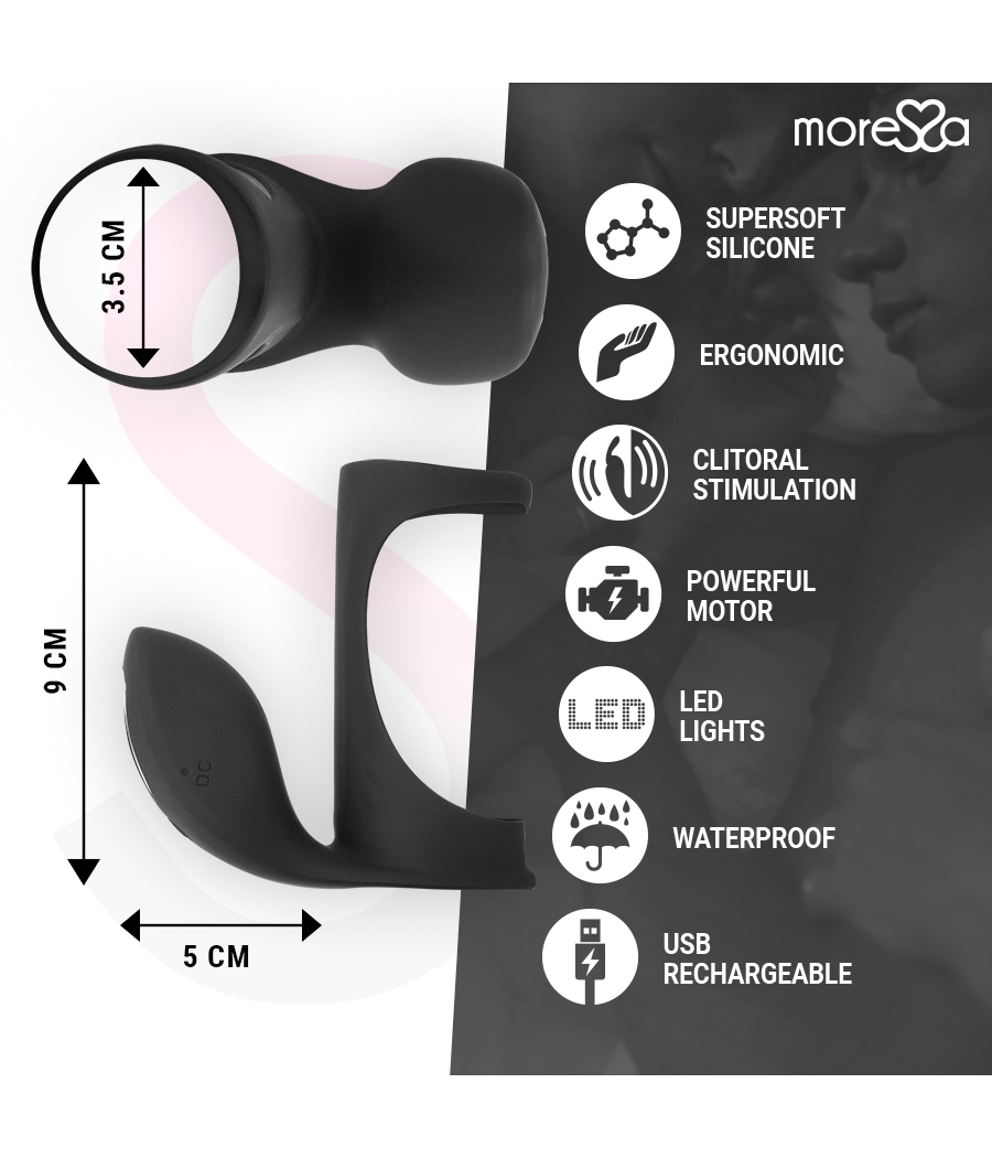 MORESSA - ANNEAU VIBRATEUR BRANDON AVEC COUVERCLE