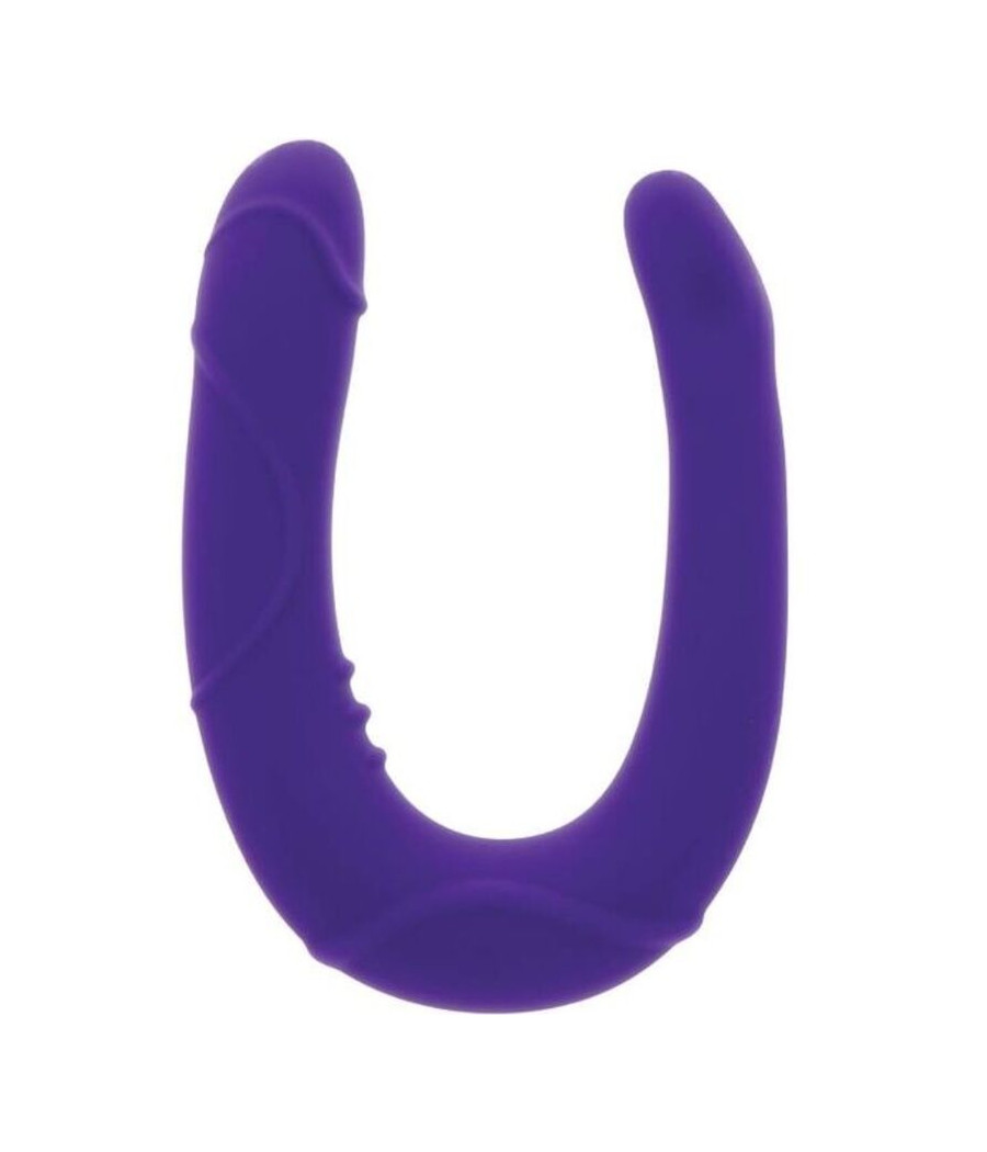 GET REAL - VOGUE MINI DOUBLE DONG PURPLE