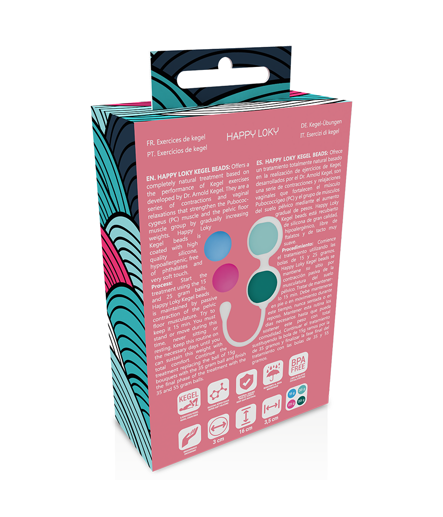 HAPPY LOKY - KEGEL BEADS ENTRENAMIENTO SUELO PELVICO