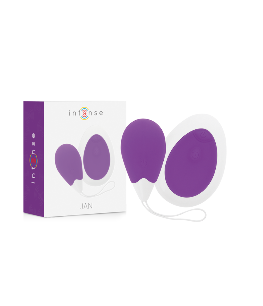 INTENSE - JAN HUEVO VIBRADOR CONTROL REMOTO LILA