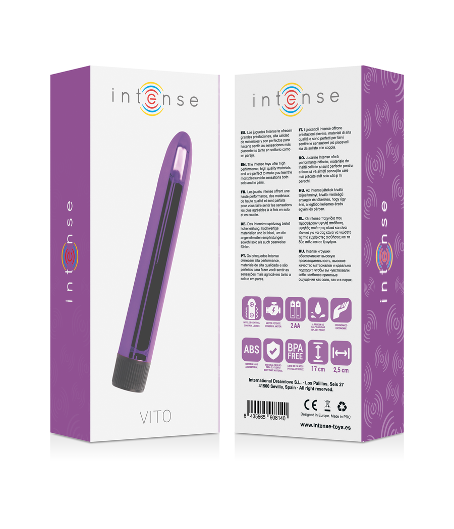 INTENSE - VIBRATEUR VITO LILAS