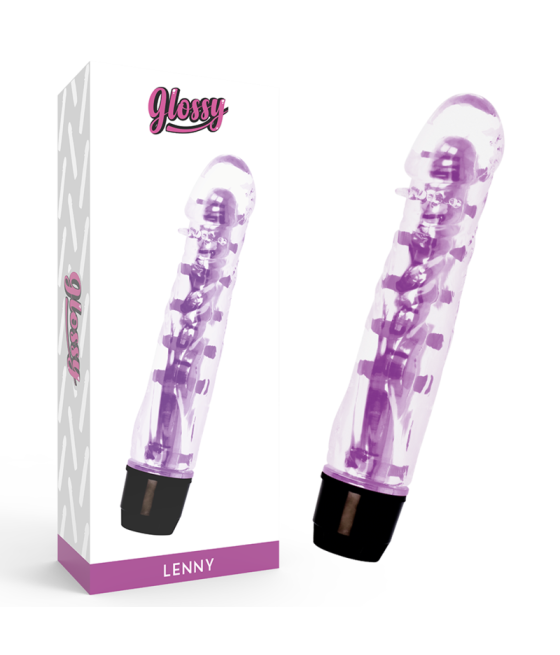 GLOSSY - VIBRADOR LENNY ROXO