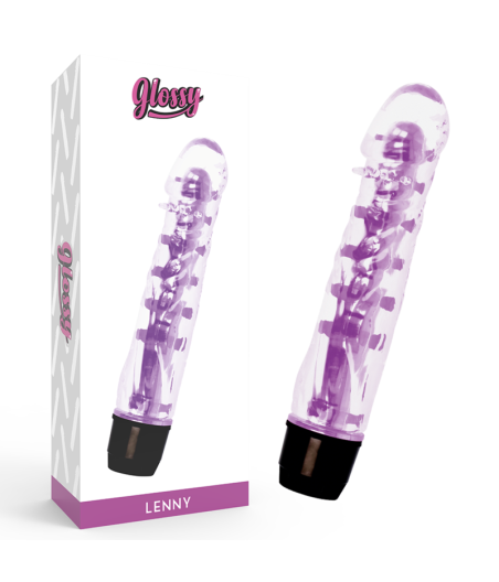 GLOSSY - LENNY VIBRATOR PURPLE