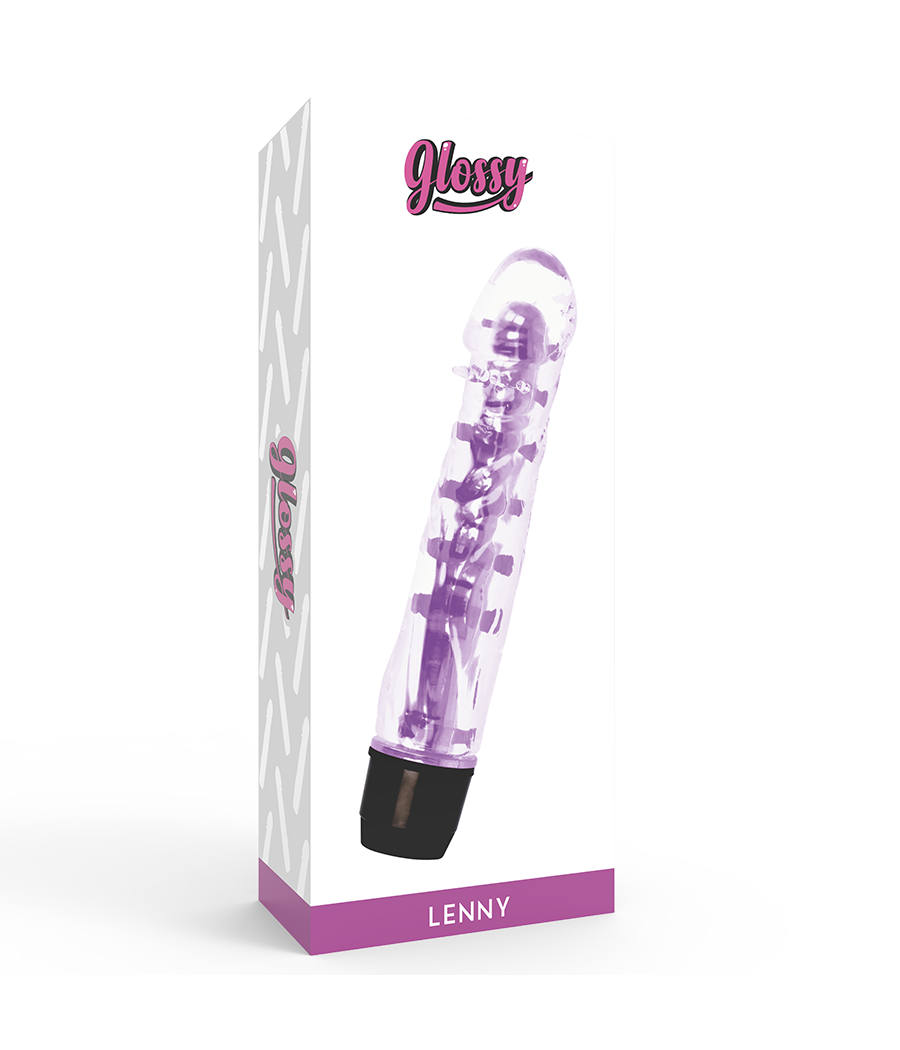 GLOSSY - VIBRADOR LENNY ROXO