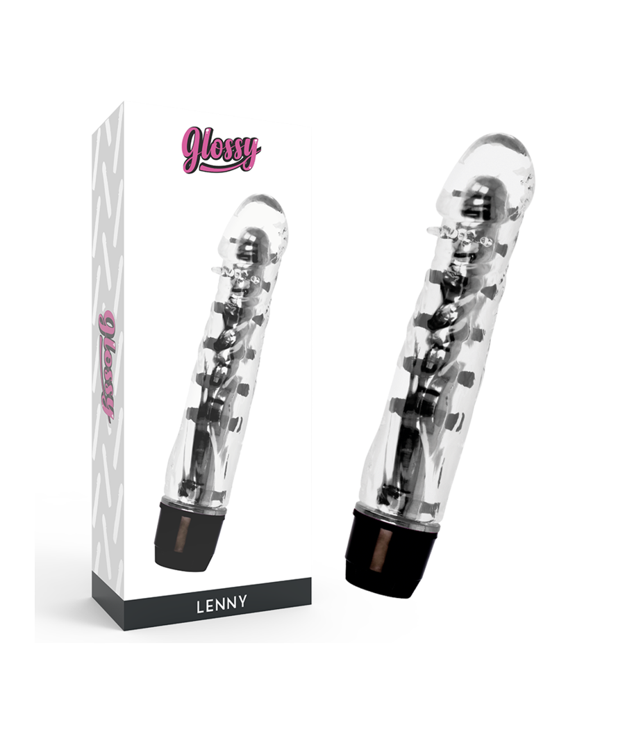 GLOSSY - LENNY VIBRATORE NERO