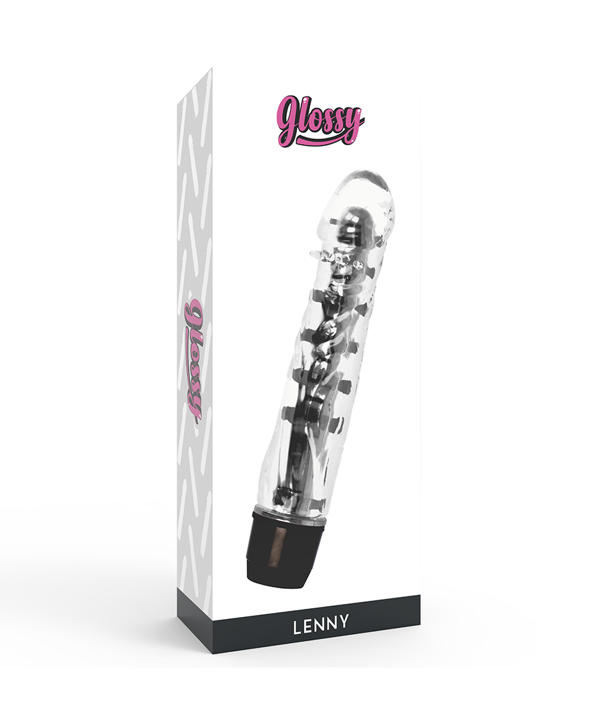 GLOSSY - LENNY VIBRATORE NERO