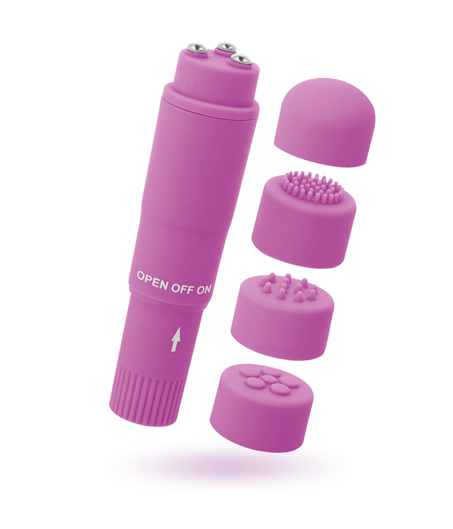 GLOSSY - MASSAGER DE BOLSO KURT ROXO