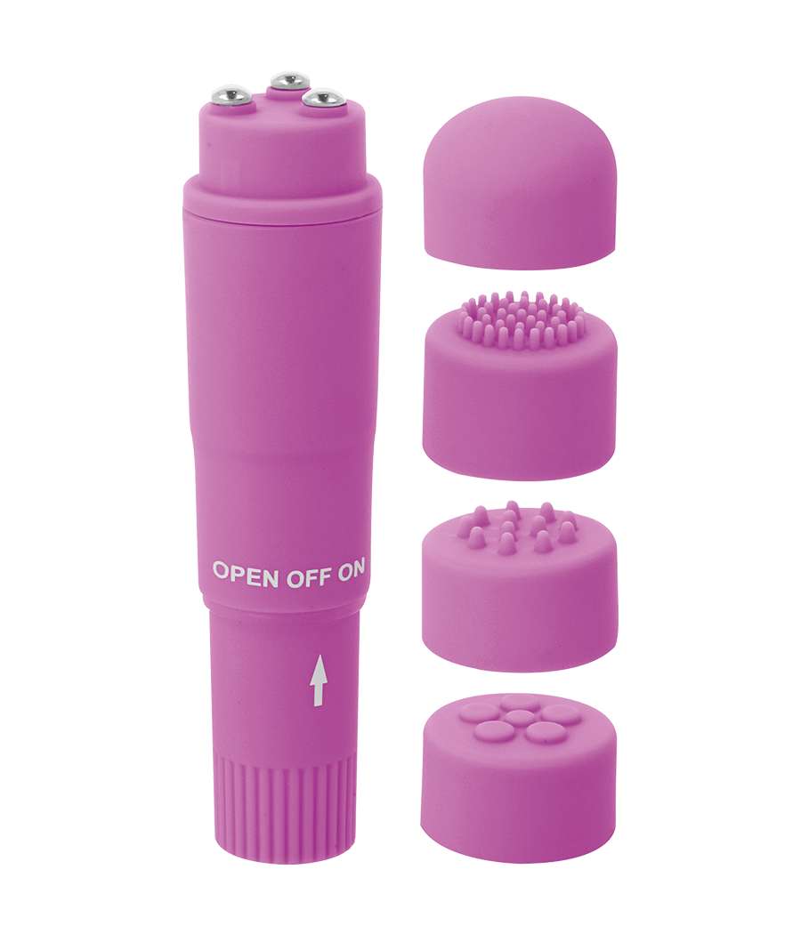 GLOSSY - MASSAGER DE BOLSO KURT ROXO