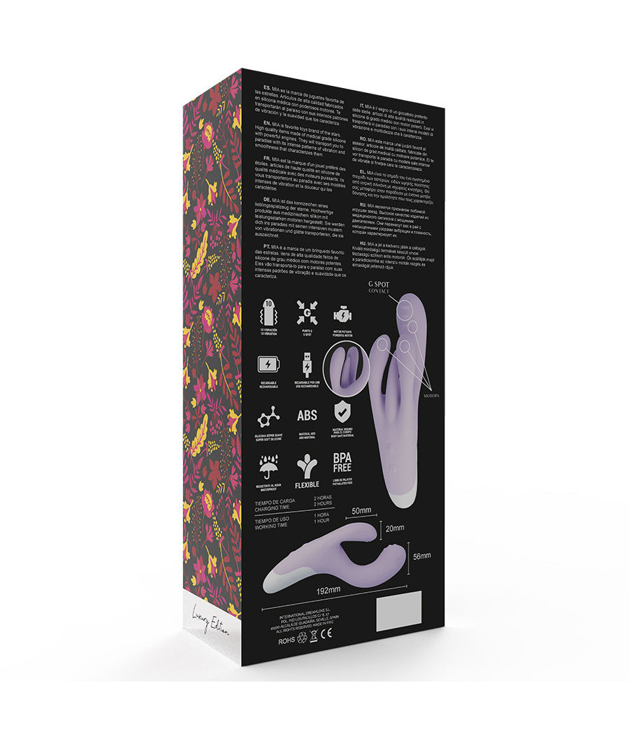MIA - GUELL VIBRADOR ORGÁSMICO 3 MOTORES