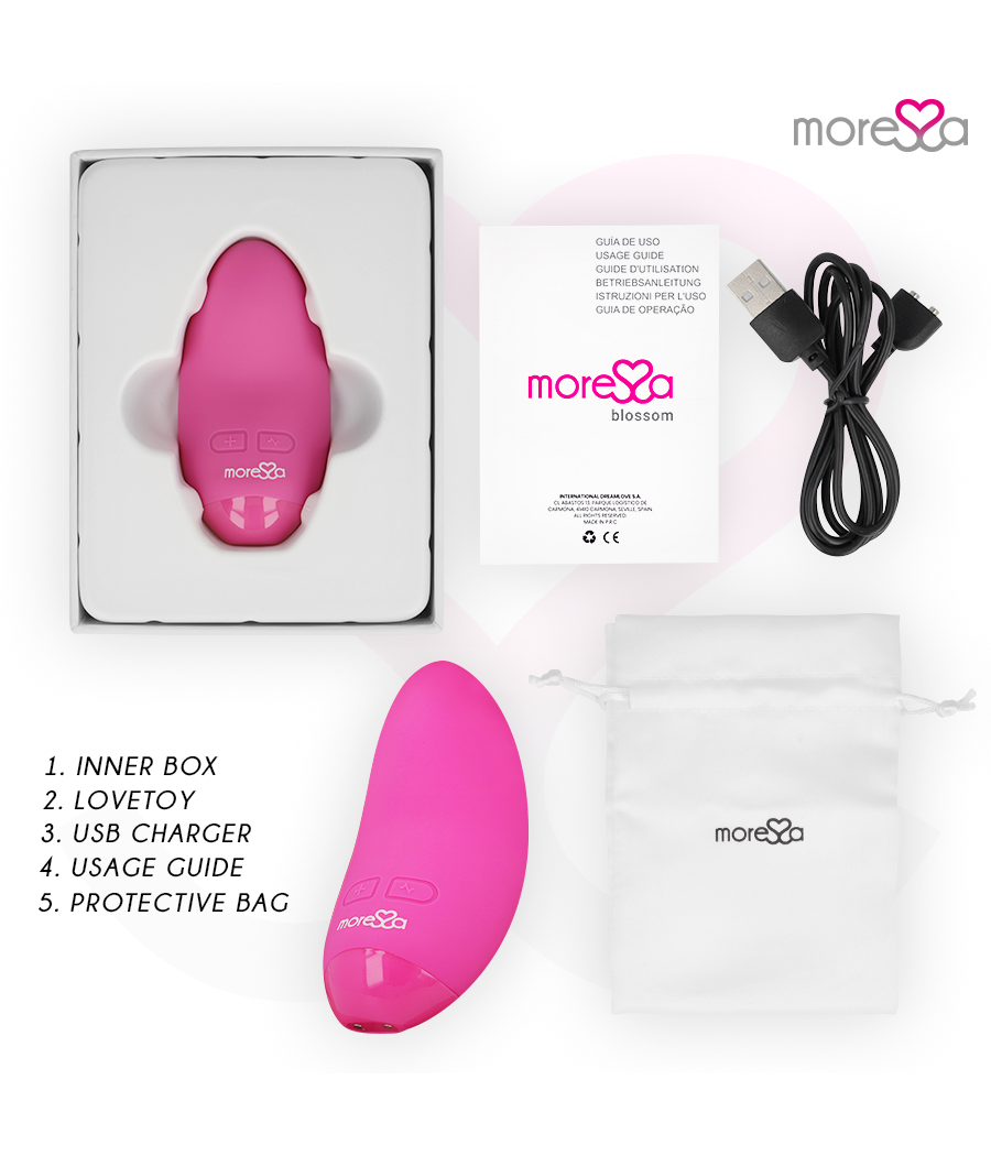 MORESSA - VIBRADOR BLOSSOM ROSA