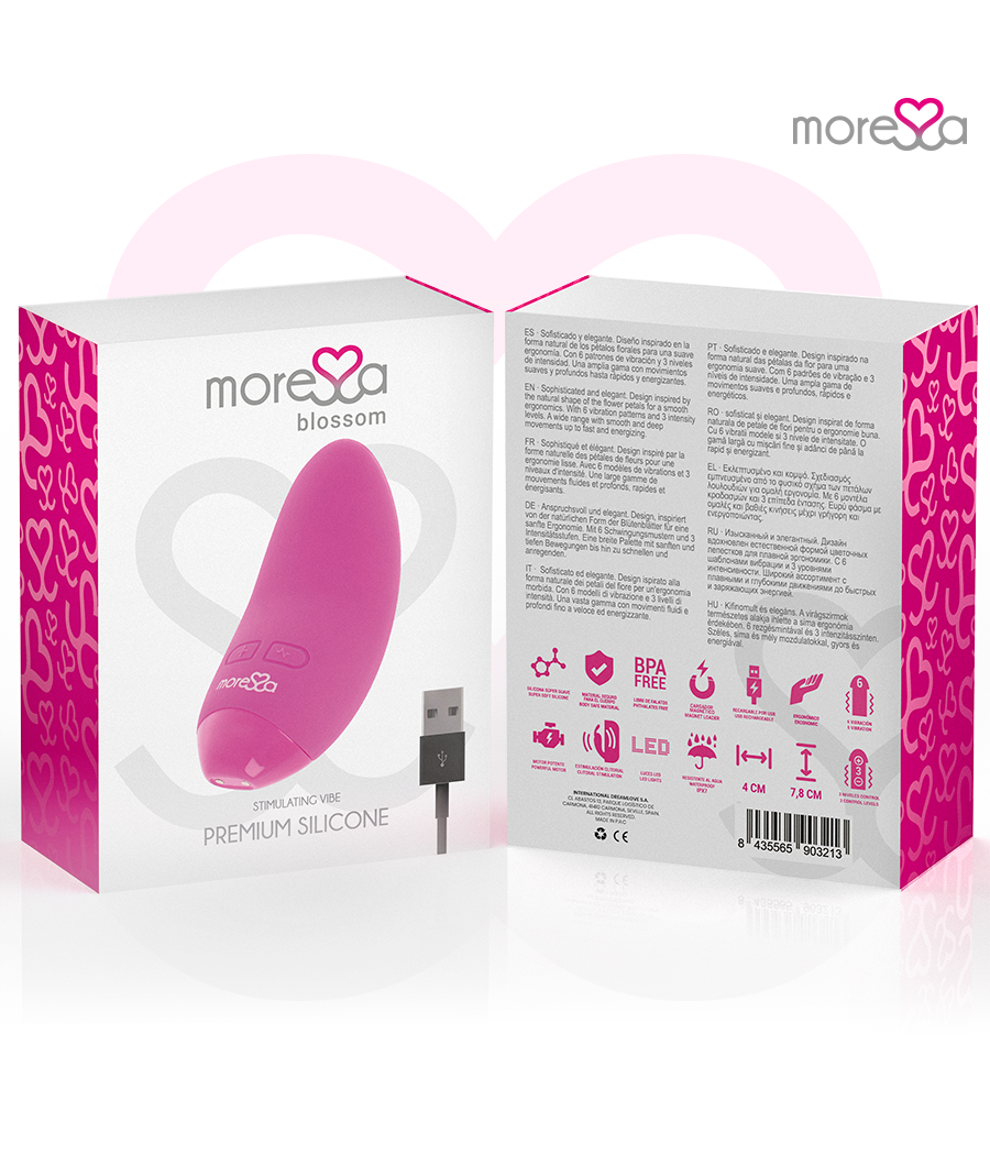 MORESSA - VIBRADOR BLOSSOM ROSA