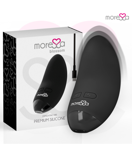 MORESSA - VIBRADOR BLOSSOM PRETO
