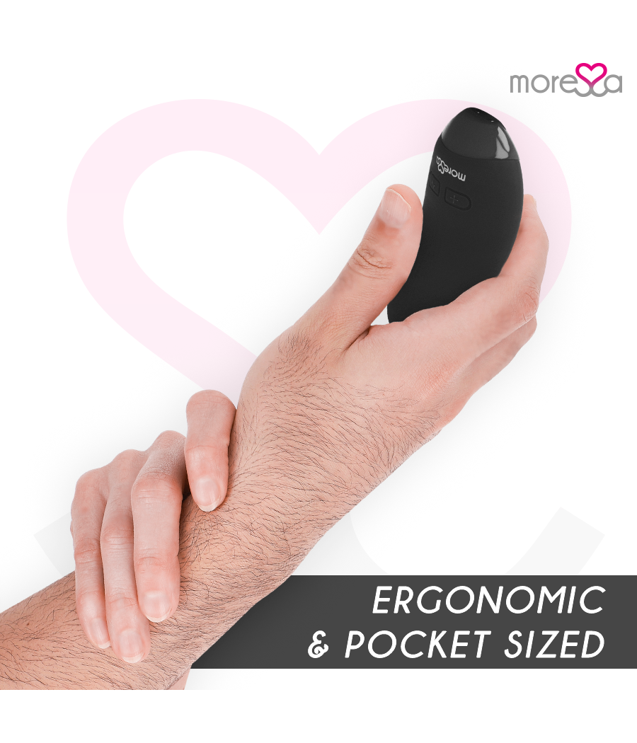 MORESSA - VIBRATORE BLOSSOM NERO