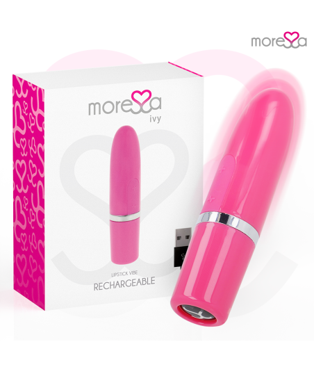 MORESSA - IVY  MASAJEADOR SIMULADOR LABIAL DE VIAJE ROSA