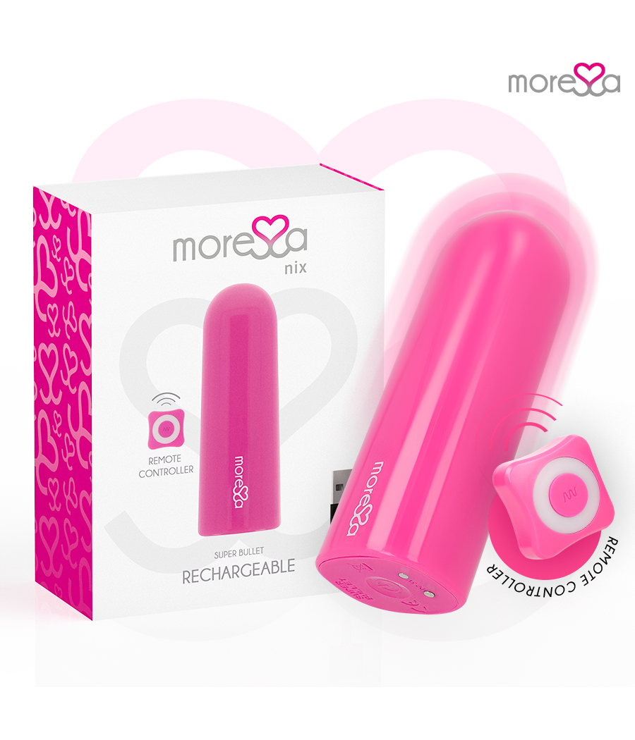 MORESSA - NIX VIBRATOR REMOTE CONTROL PINK