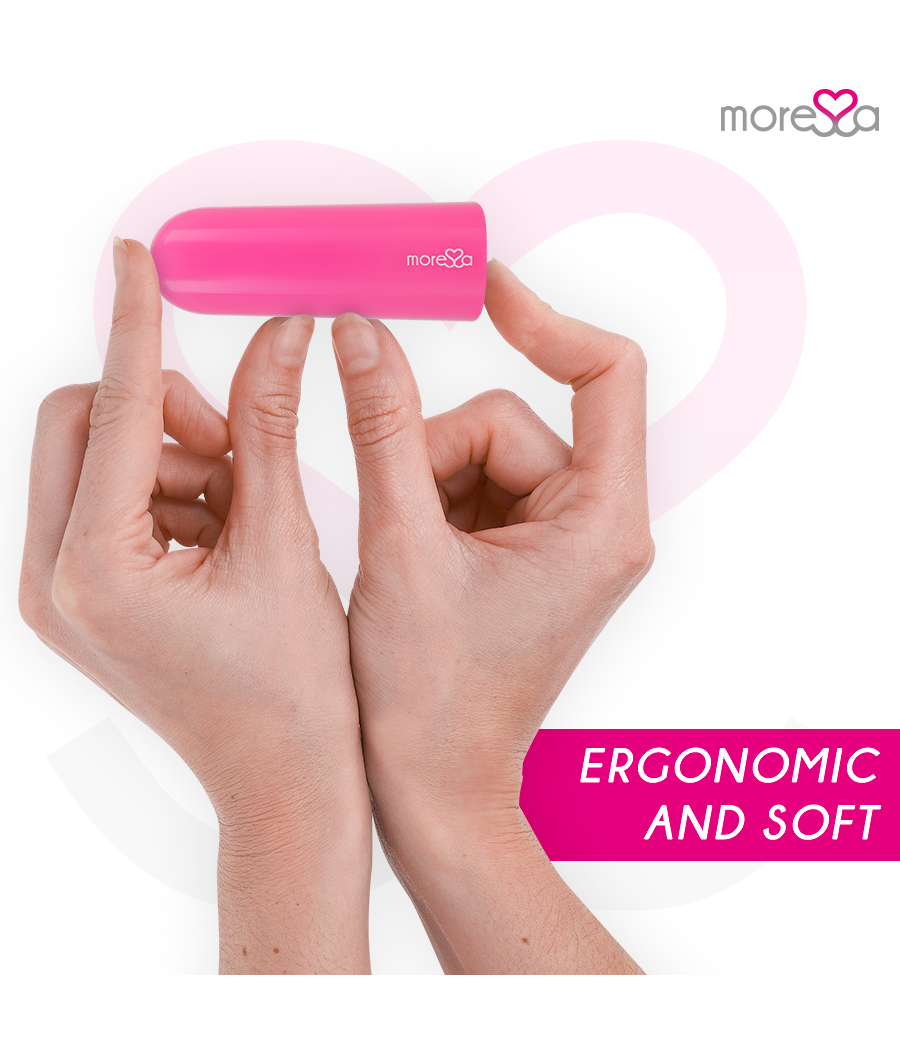 MORESSA - NIX VIBRADOR CONTROLE REMOTO ROSA