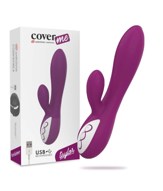COVERME - TAYLOR VIBROMASSEUR + TÉLÉCOMMANDE WATCHME