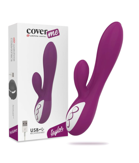 COVERME - TAYLOR VIBROMASSEUR + TÉLÉCOMMANDE WATCHME