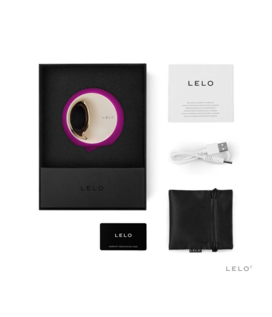 LELO - ORA 3 FLIEDERFARBENER ORALSEX-STIMULATOR