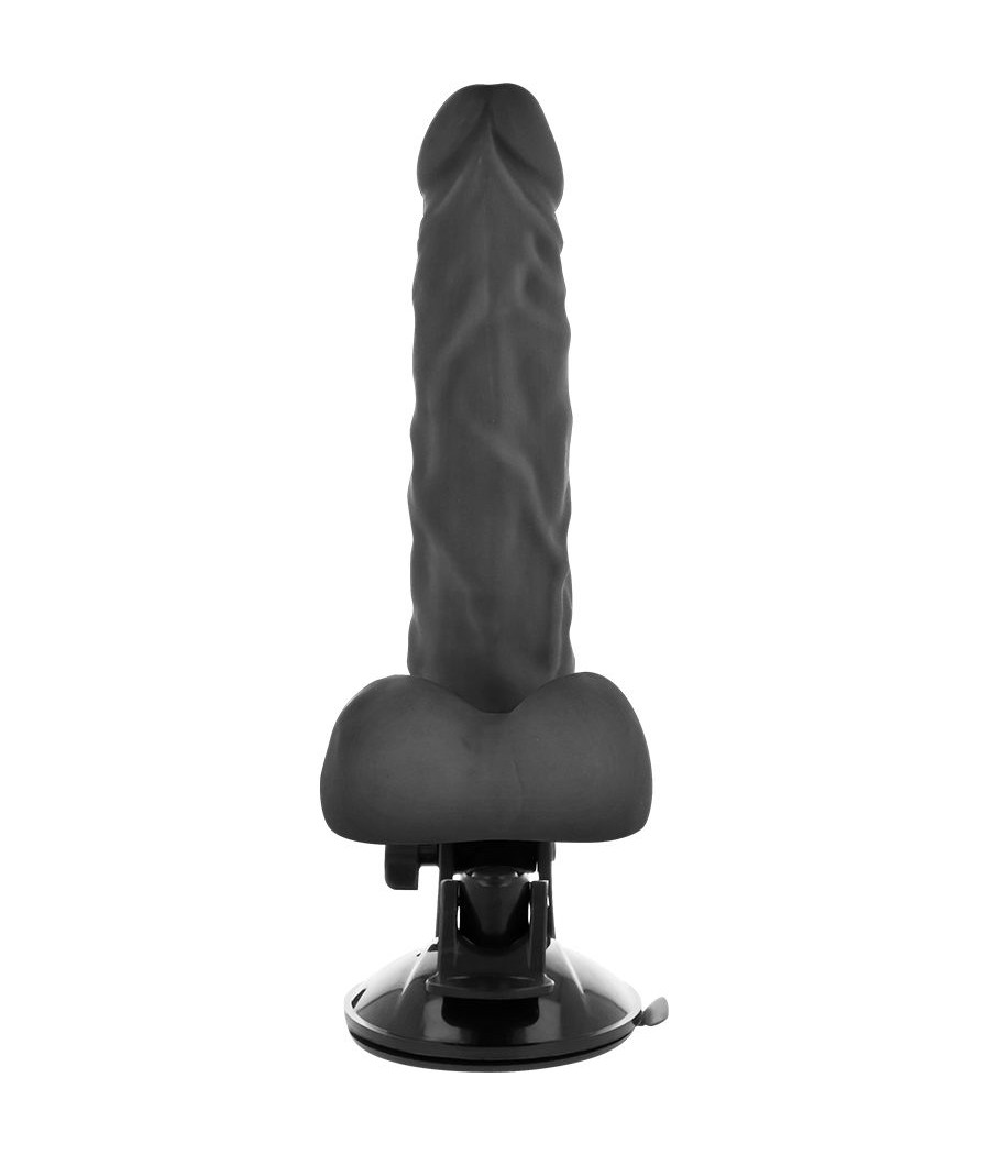 BASECOCK - ARTIKULIERBARER VIBRATOR MIT FERNBEDIENUNG SCHWARZ 21 CM -O- 5 CM