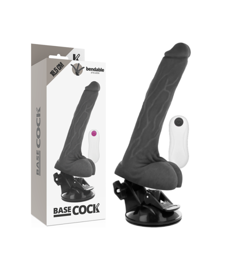 BASECOCK - REALISTIC ARTICULABLE REMOTE CONTROL BLACK 18.5 CM -O- 4 CM