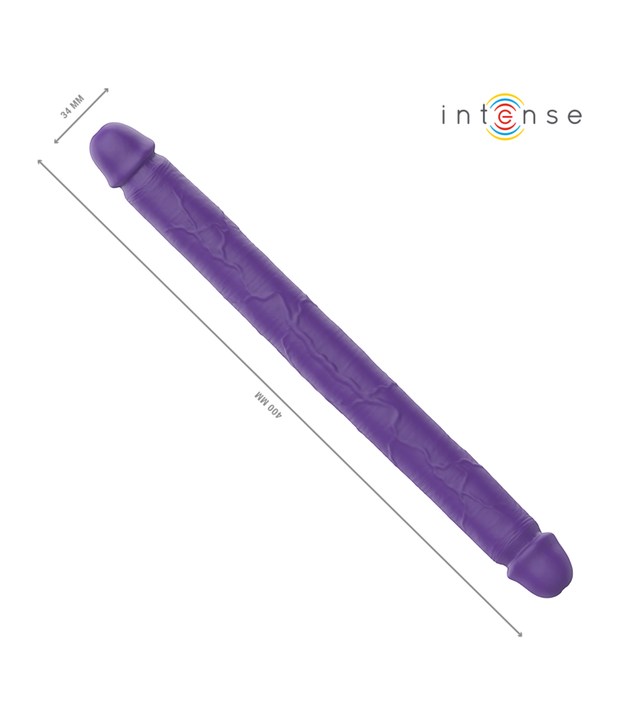 INTENSE - GUNTER DILDO DOPPELVIBRATOR 40 CM LILA FERNBEDIENUNG