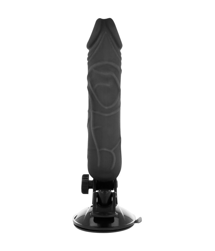 BASECOCK - REALISTIC VIBRATOR REMOTE CONTROL BLACK 20 CM -O- 4 CM