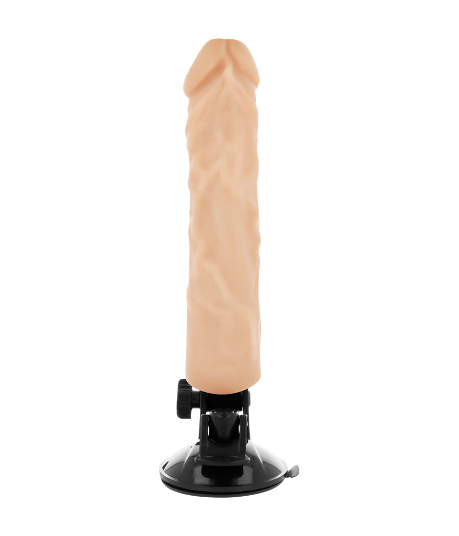 BASECOCK - REALISTIC VIBRATOR REMOTE CONTROL FLESH 21 CM -O- 4 CM