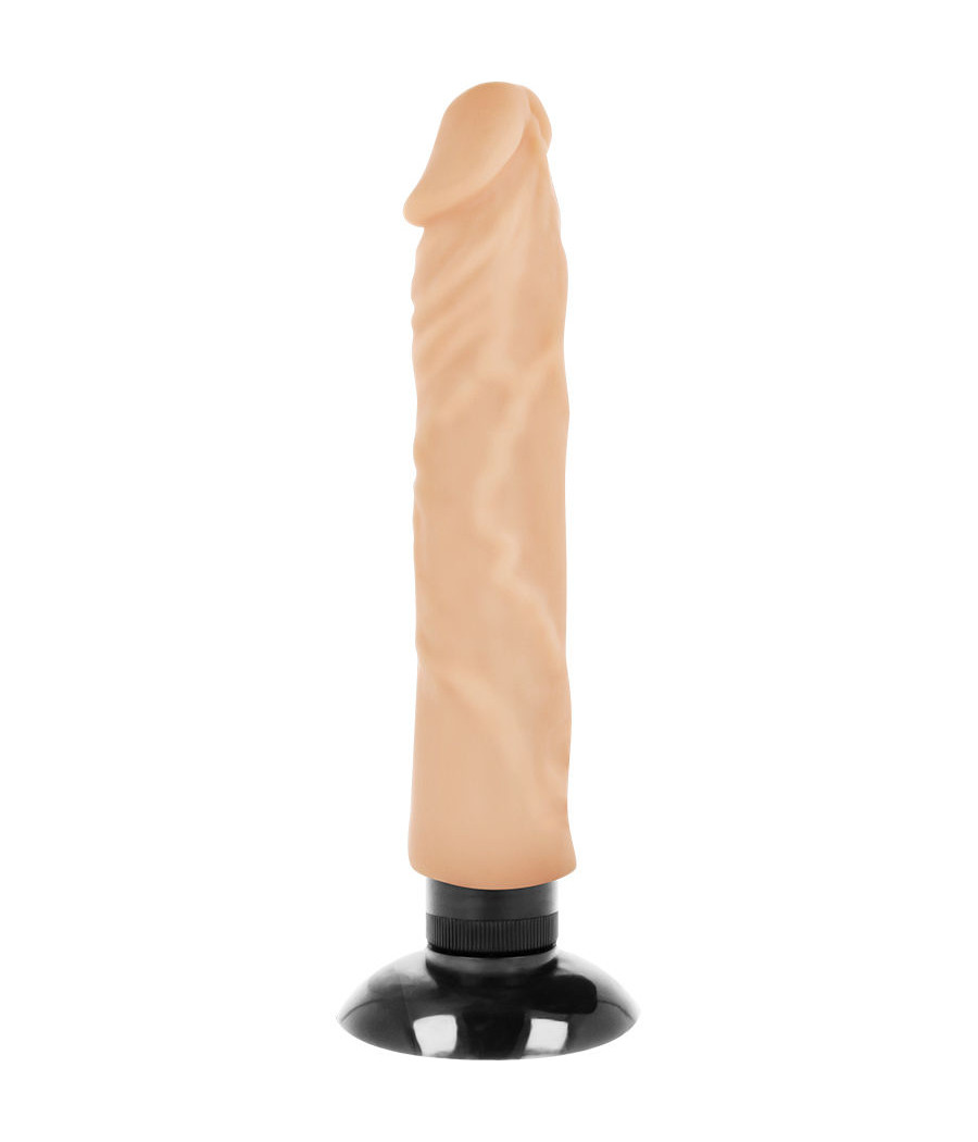 BASECOCK - REALISTIC VIBRATOR 2-1 FLESH 20 CM -O- 4 CM