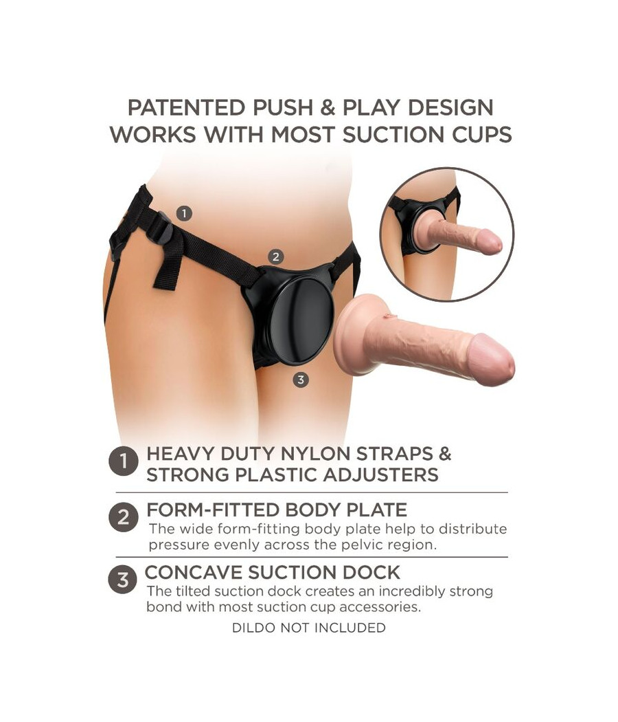 KING COCK - ELITE ADJUSTABLE HARNESS FOR BEGINNERS