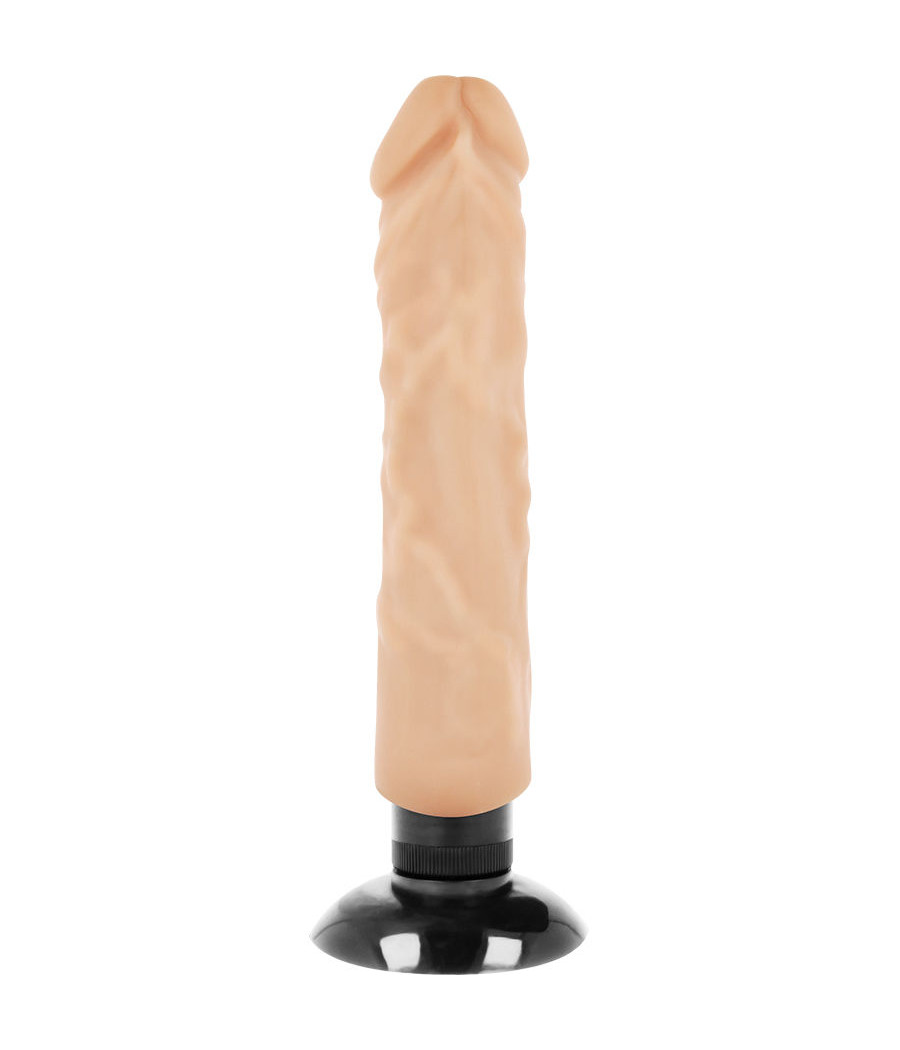 BASECOCK - REALISTIC VIBRATOR 2-1 FLESH 20 CM -O- 4 CM