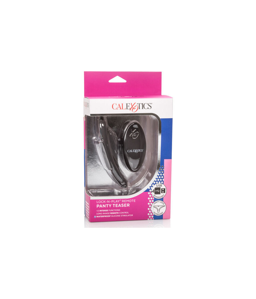 CALEXOTICS - XO REMOTE LOCK N PLAY PANTY TEASER