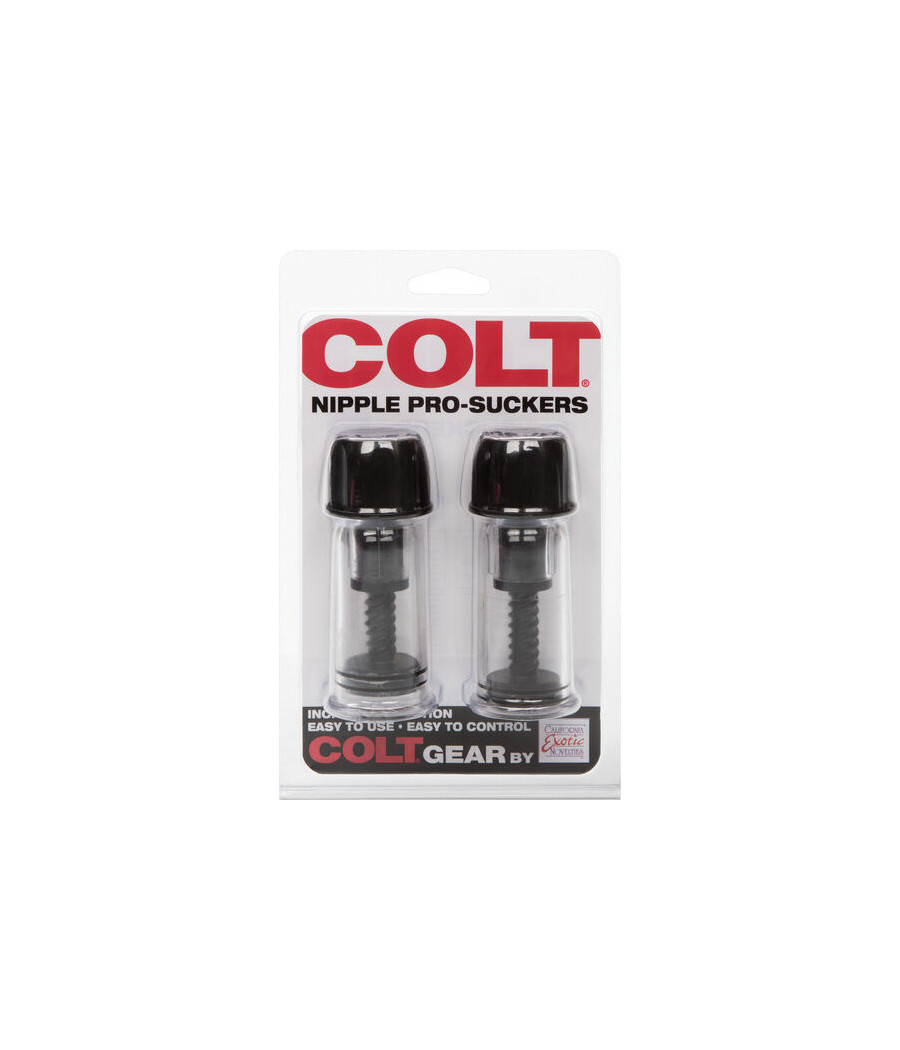 CALEXOTICS - VENTOSAS DE SUCÇÃO DE MAMILOS COLT BLACK