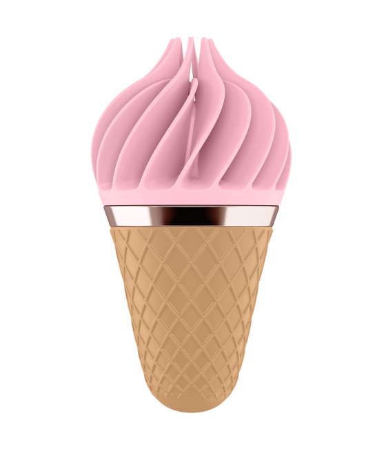 SATISFYER - SÜSSES LECKER SPINNATOR BRAUN & ROSA