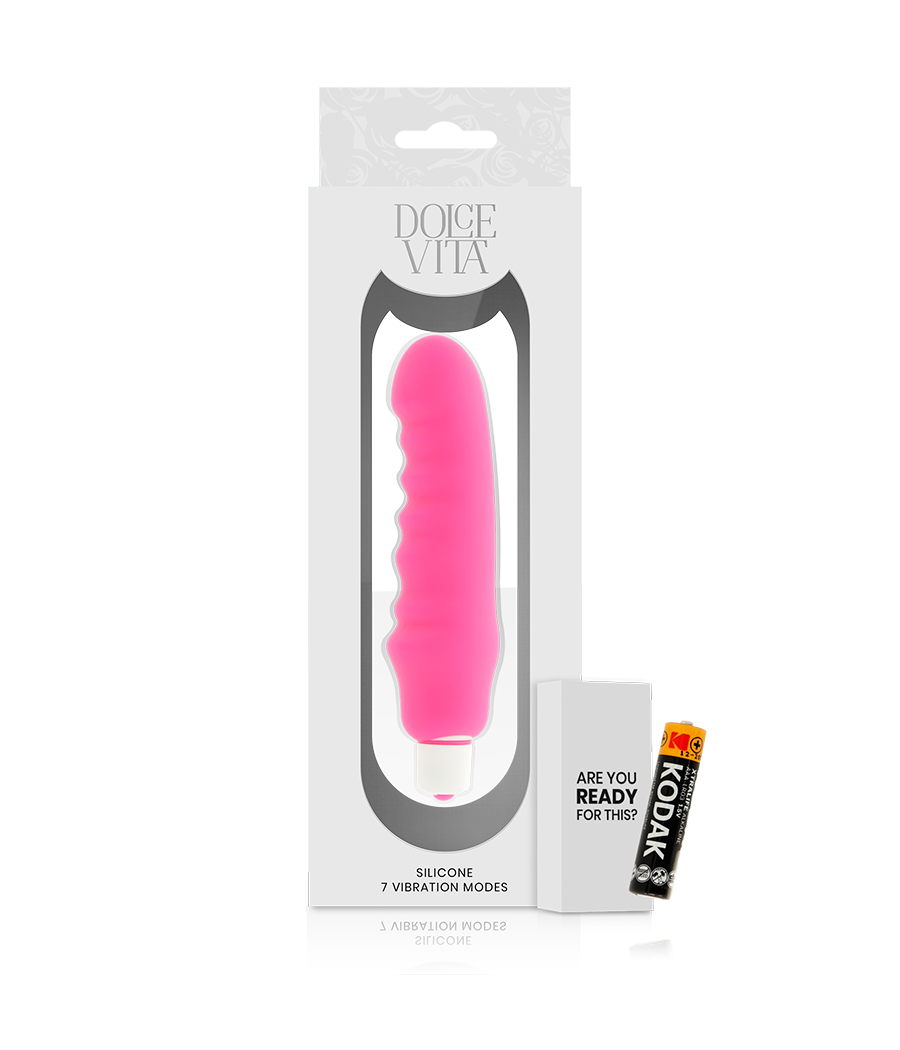 DOLCE VITA - GENIUS VIBRADOR SILICONA ROSA