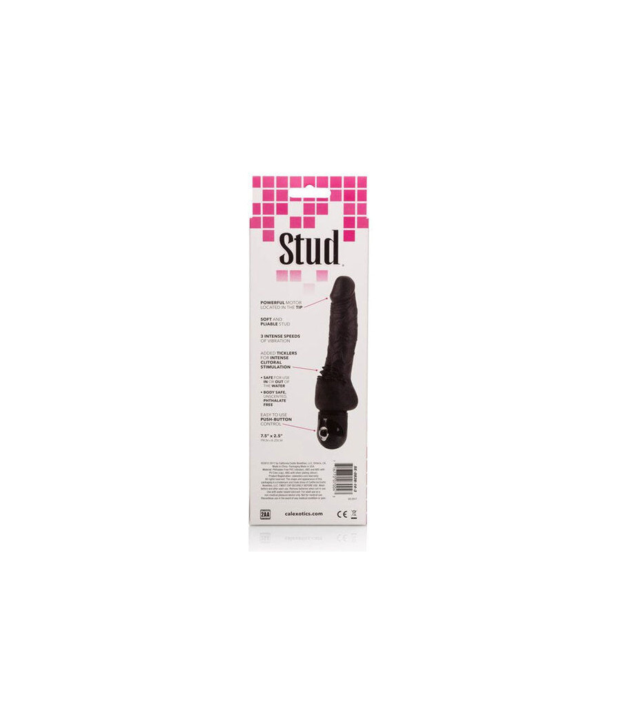 CALEXOTICS - VIBRADOR POWER STUD CLITERRIFIC PRETO