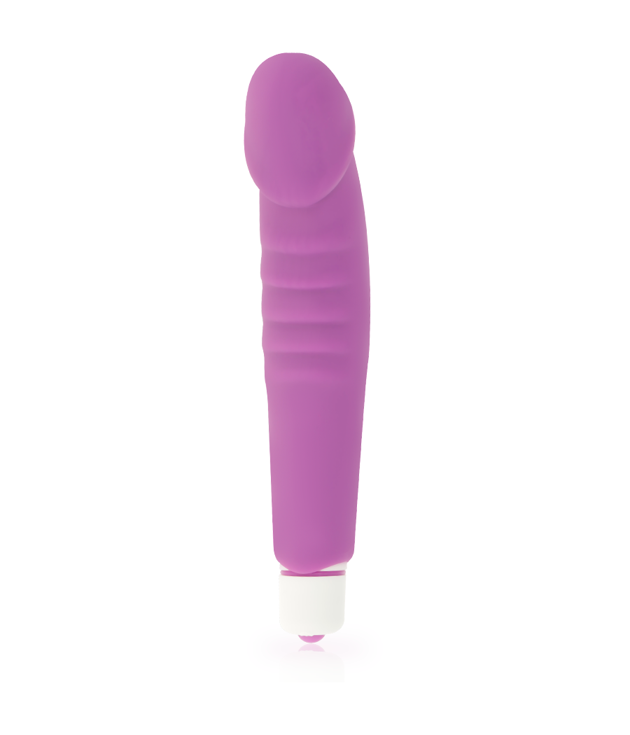 DOLCE VITA - REALISTIC  PLEASURE VIBRADOR SILICONA LILA