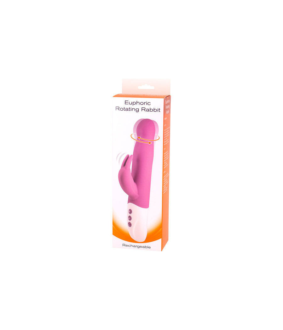 SEVEN CREATIONS - VIBRATORE EUPHORIC BUNNY CON ROTAZIONE LILLA
