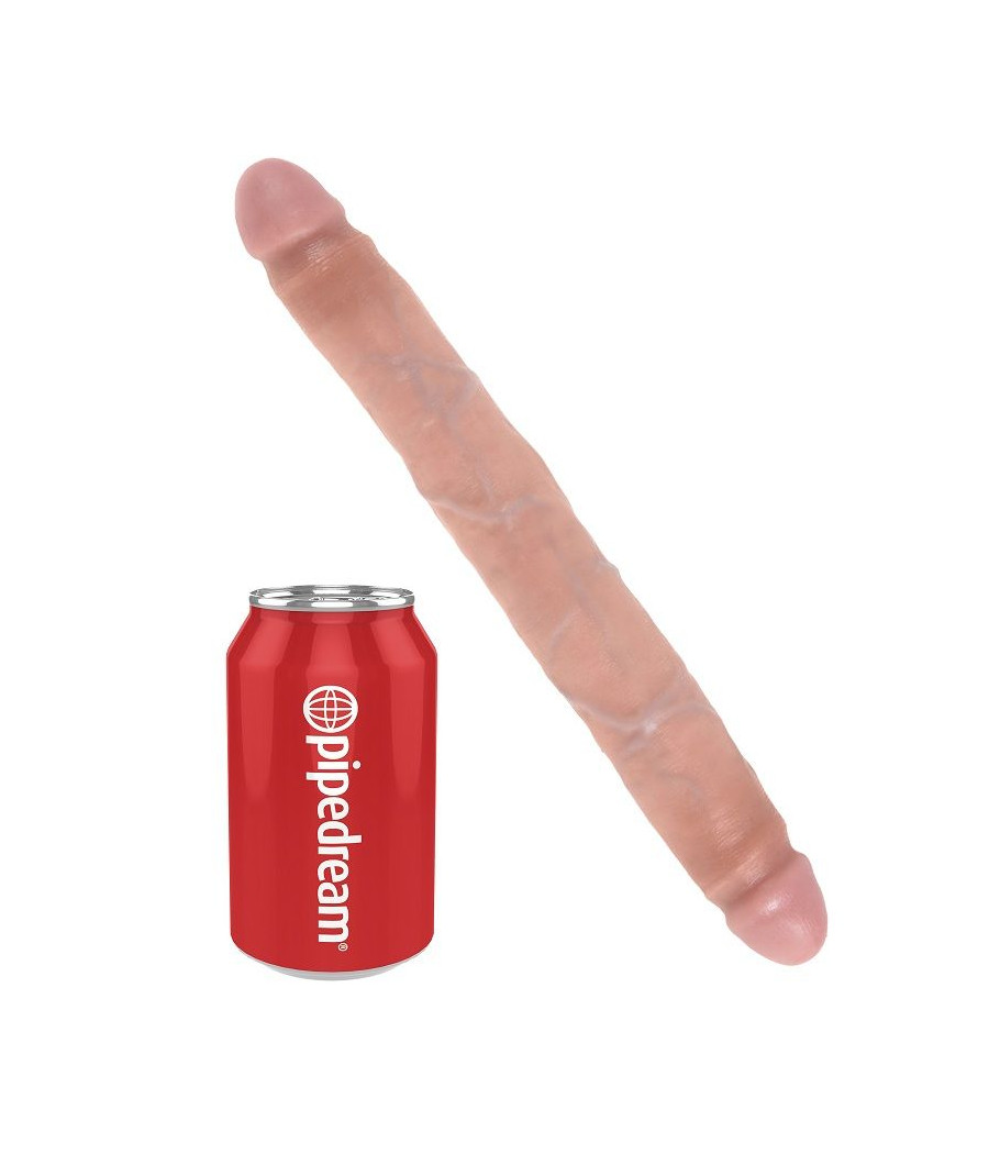 KING COCK - SCHLANKER DOPPELDILDO 30 CM