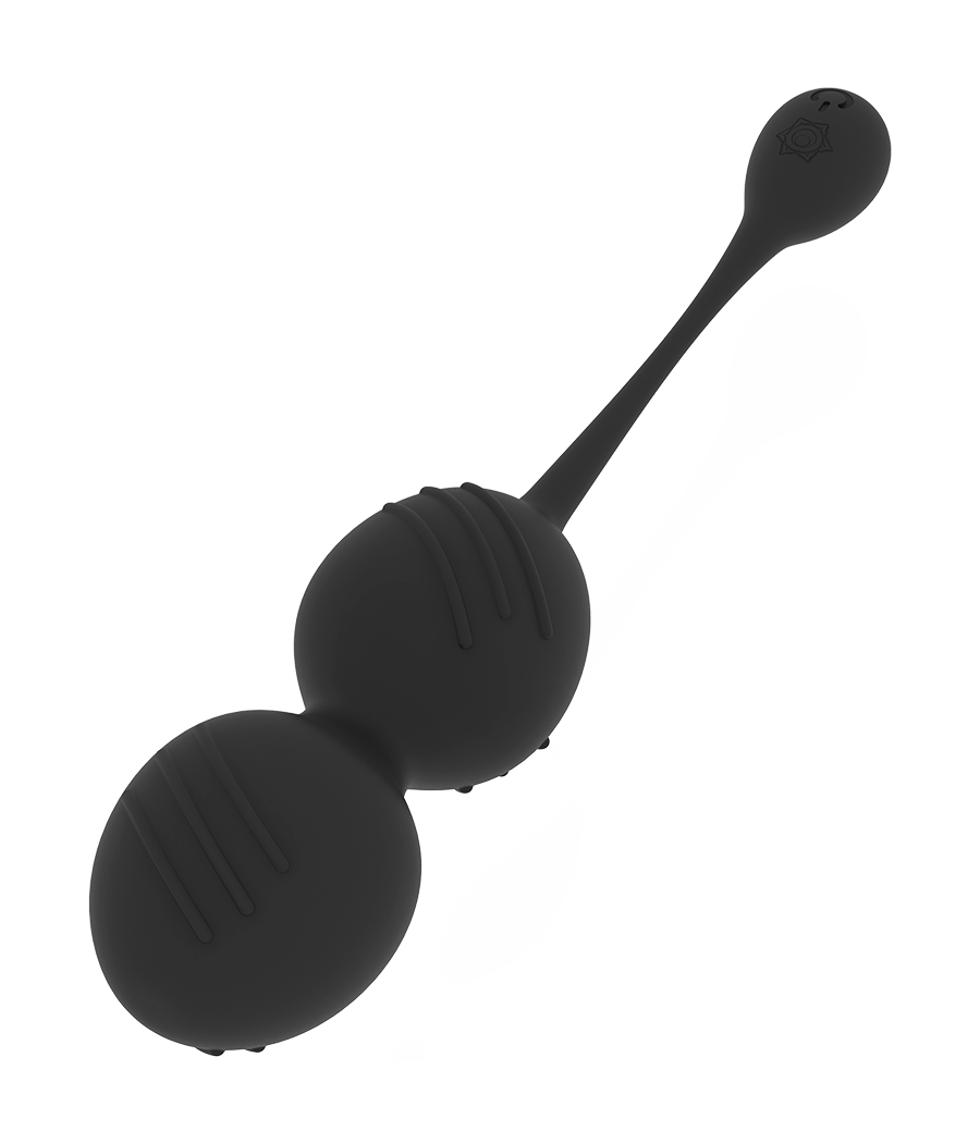 RITHUAL - BALLES DE KEGEL VIBRANTES RECHARGEABLES NISHA NOIRES